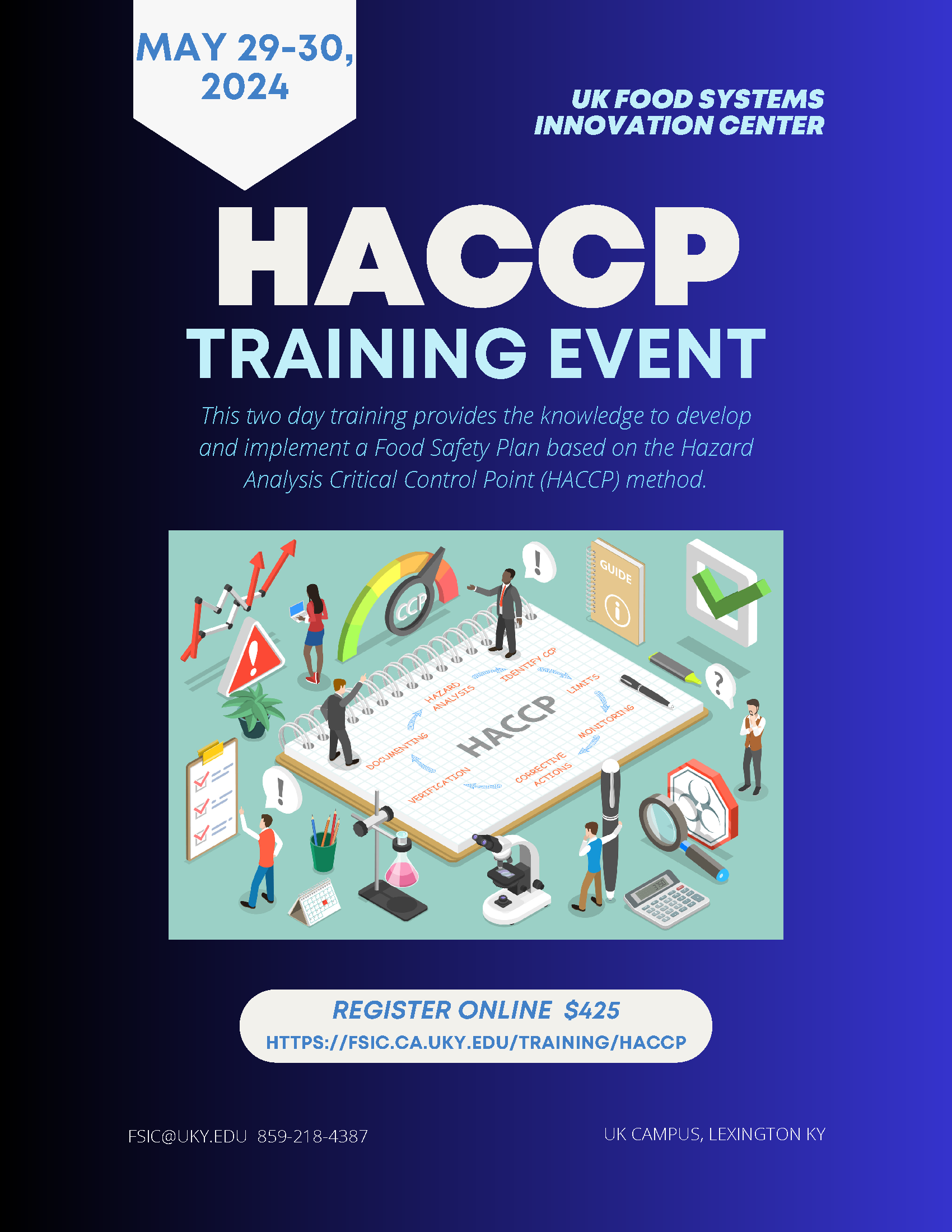 HACCP May 2024 Flyer